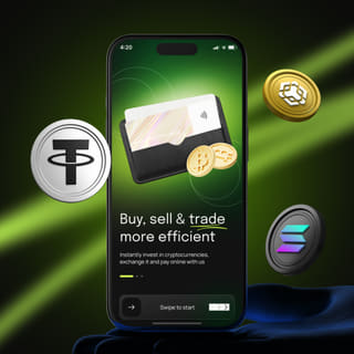 Mobile device displaying the Bright Meritance trading platform